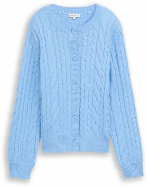 TOM TAILOR Kardigán  svetlomodrá