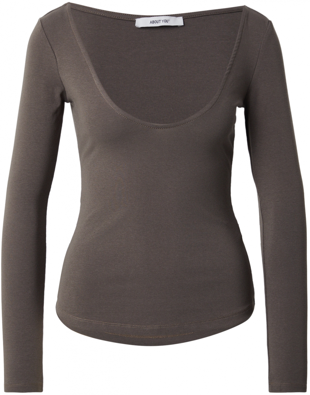 ABOUT YOU Tričko 'Celina'  tmavosivá