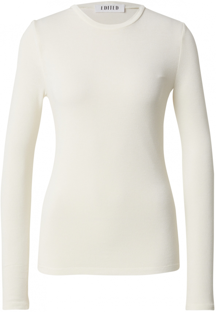EDITED Tričko 'Ginger'  krémová / biela