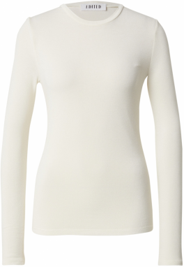 EDITED Tričko 'Ginger'  krémová / biela