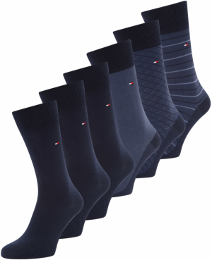 Tommy Hilfiger Underwear Ponožky  námornícka modrá / zafírová / modrosivá