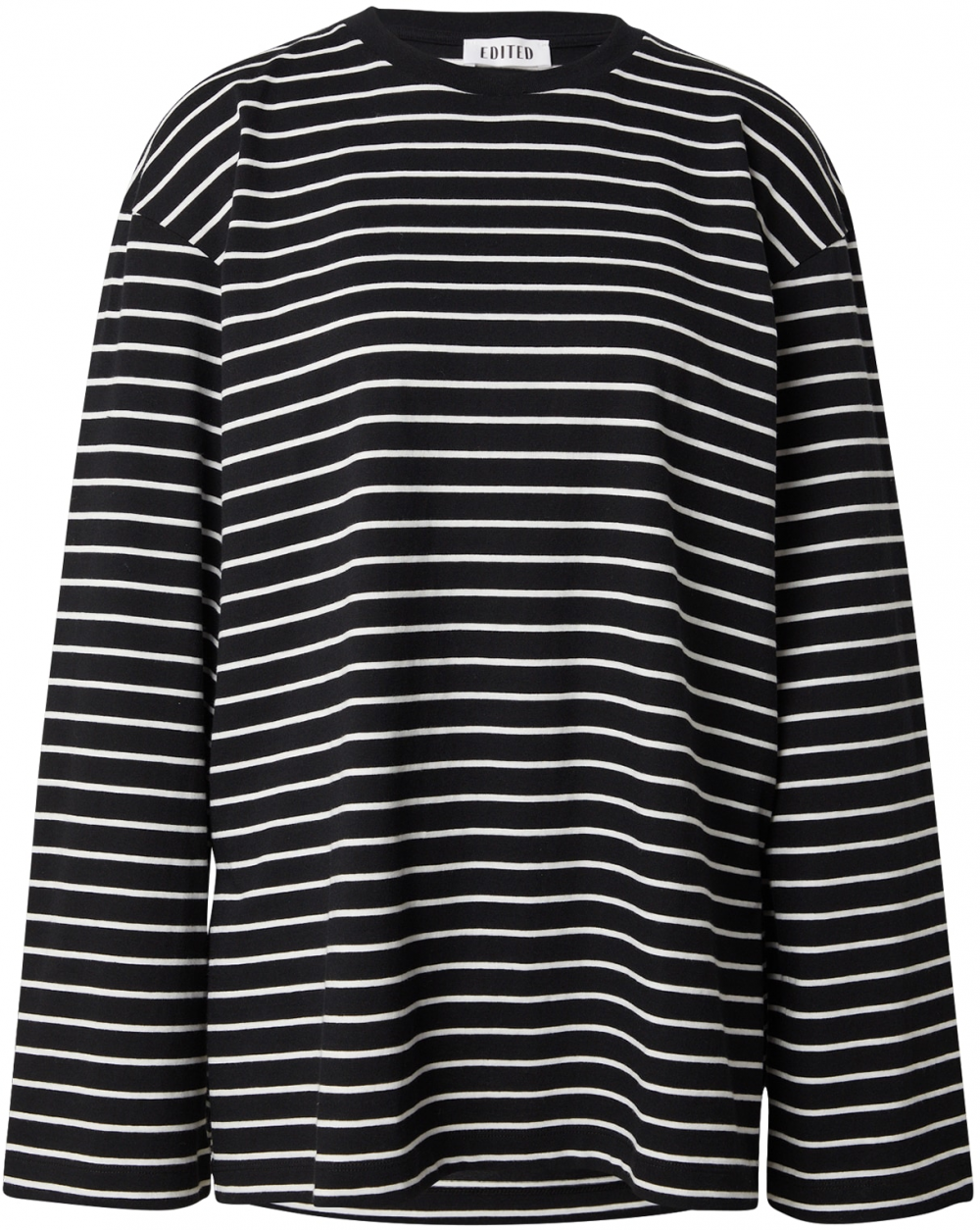 EDITED Tričko 'Keke'  čierna / biela