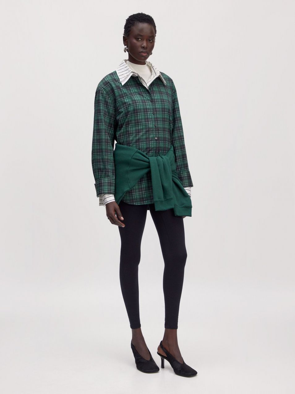 EDITED Blúzka 'Kelly'  zelená / zmiešané farby