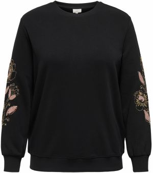 ONLY Carmakoma Mikina 'CARTERESA'  zlatá žltá / ružové zlato / striebornosivá / čierna