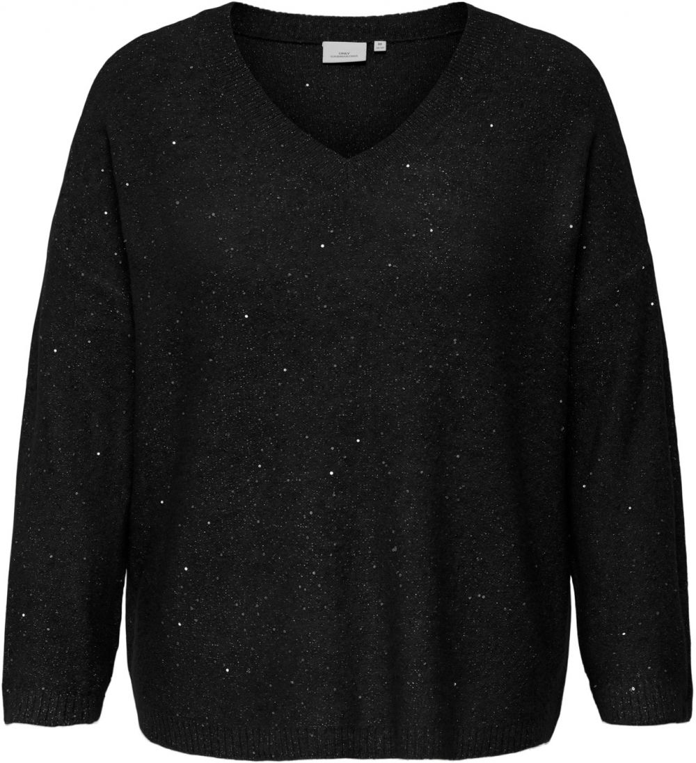 ONLY Carmakoma Sveter 'CARARIZONA'  čierna