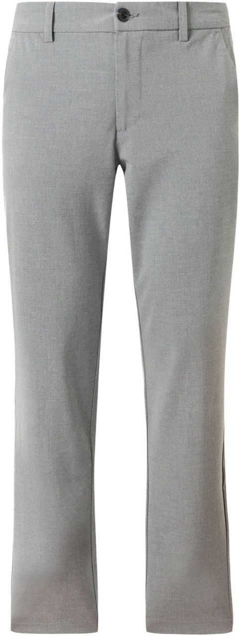 JACK & JONES Chino nohavice 'JPSTOLLIE CONNOR'  sivá melírovaná