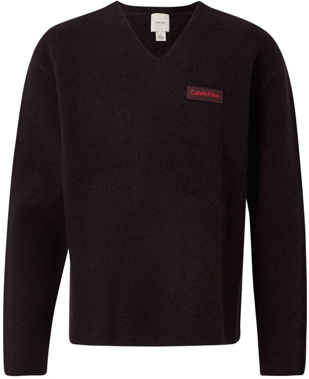 Calvin Klein Sveter  tmavohnedá