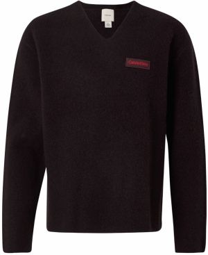 Calvin Klein Sveter  tmavohnedá