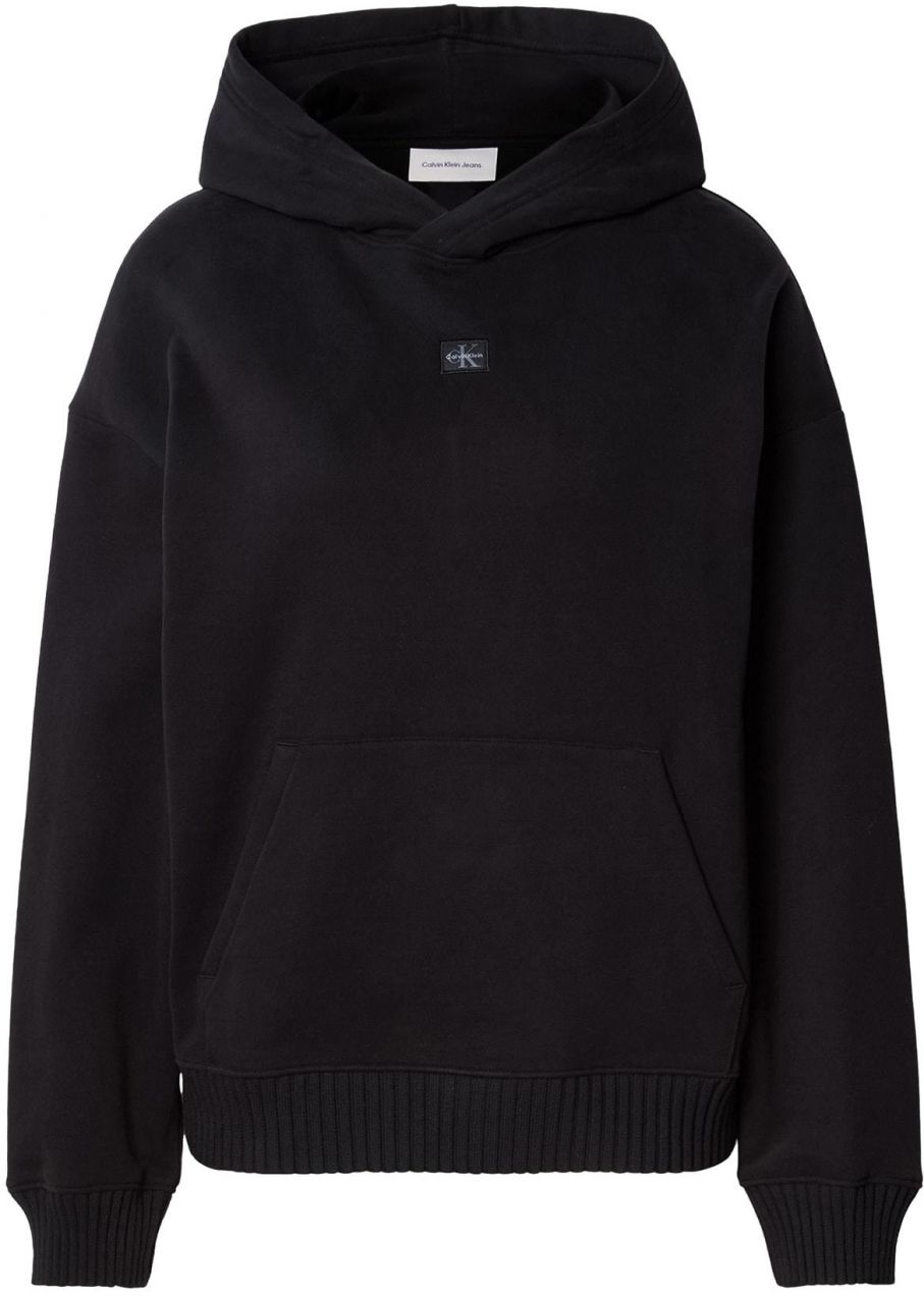 Calvin Klein Jeans Mikina  čierna / biela