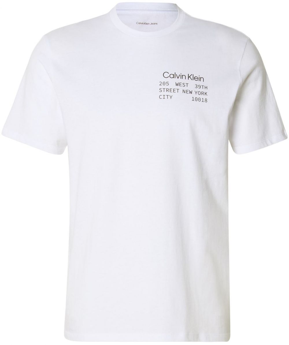 Calvin Klein Jeans Tričko  čierna / biela