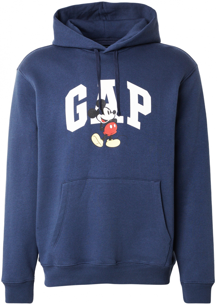 GAP Mikina 'DISNEY X GAP'  enciánová / červená / čierna / biela