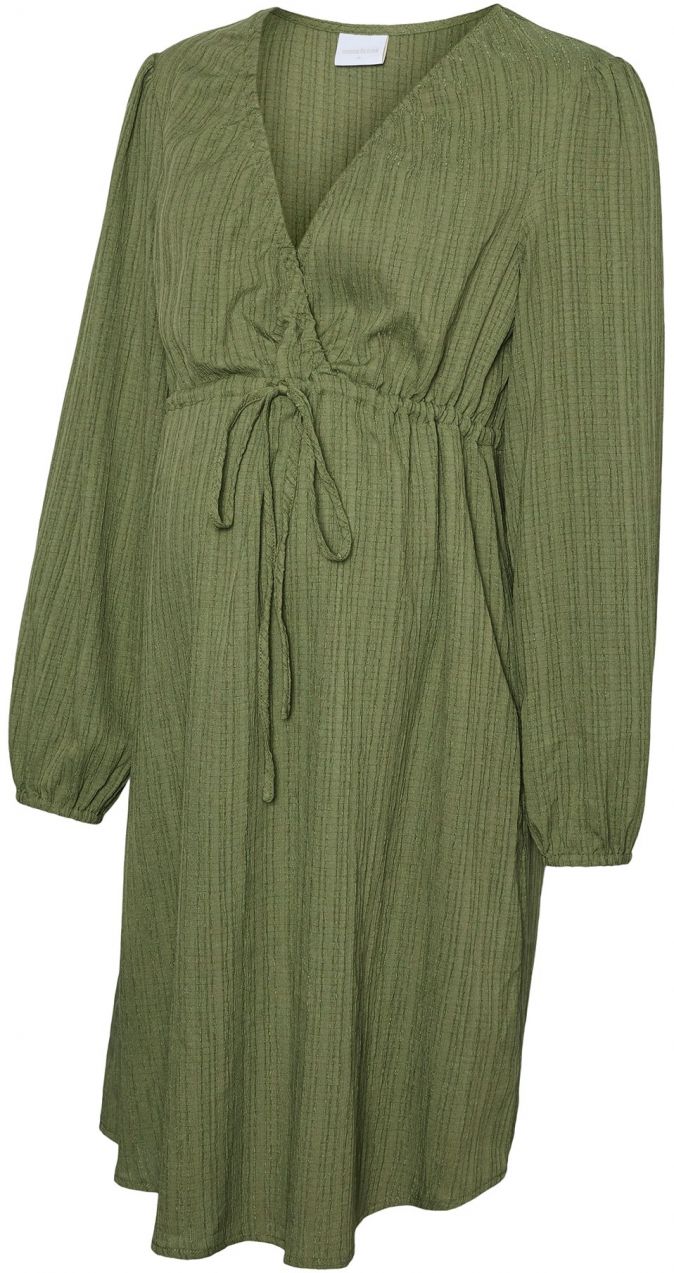 MAMALICIOUS Šaty 'MLMADDY TESS'  olivová