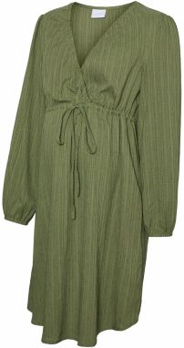 MAMALICIOUS Šaty 'MLMADDY TESS'  olivová