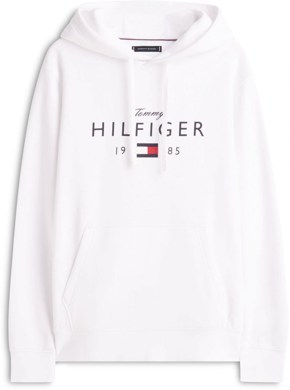 TOMMY HILFIGER Mikina 'BRAND LOVE'  námornícka modrá / červená / biela
