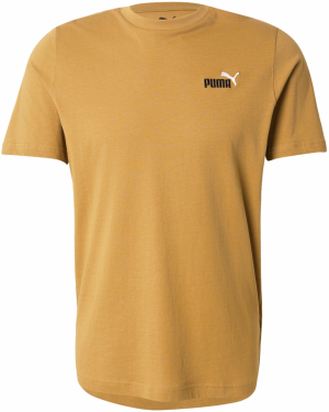 PUMA Funkčné tričko 'ESS 2 No. 1'  šafránová / čierna / biela