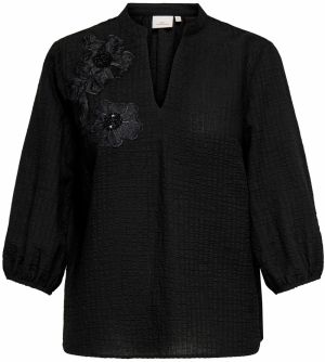 ONLY Carmakoma Blúzka 'CARLYNE'  čierna