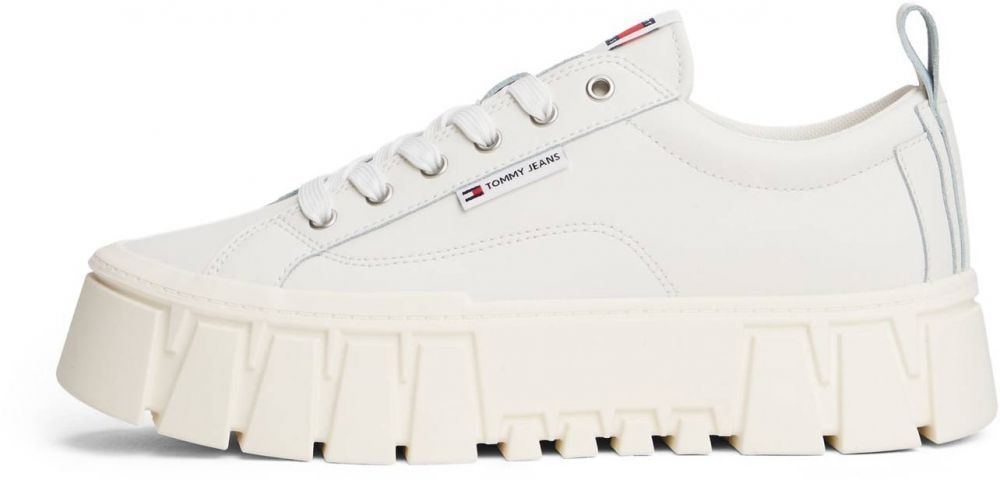 Tommy Jeans Nízke tenisky 'VULC'  námornícka modrá / červená / biela