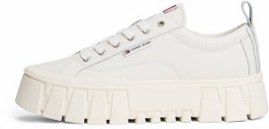 Tommy Jeans Nízke tenisky 'VULC'  námornícka modrá / červená / biela