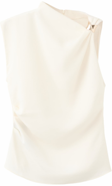 MANGO Blúzka 'JOIA'  krémová