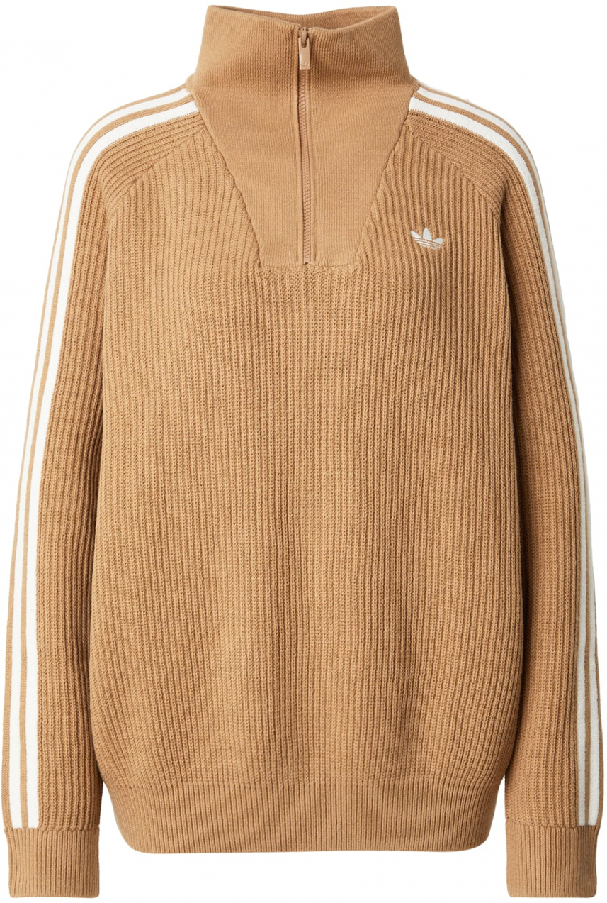 ADIDAS ORIGINALS Sveter  svetlohnedá / biela