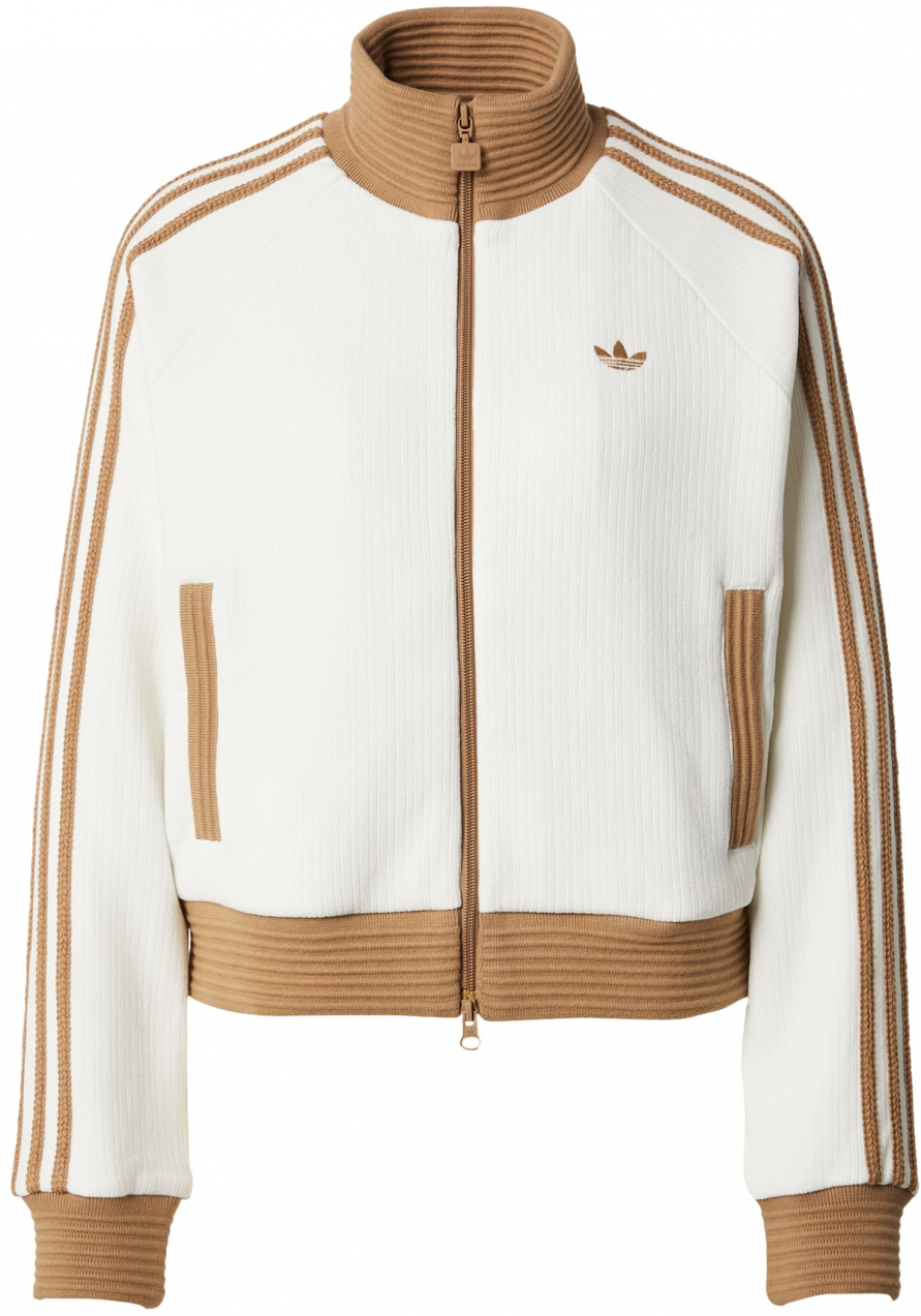 ADIDAS ORIGINALS Kardigán  brokátová / biela