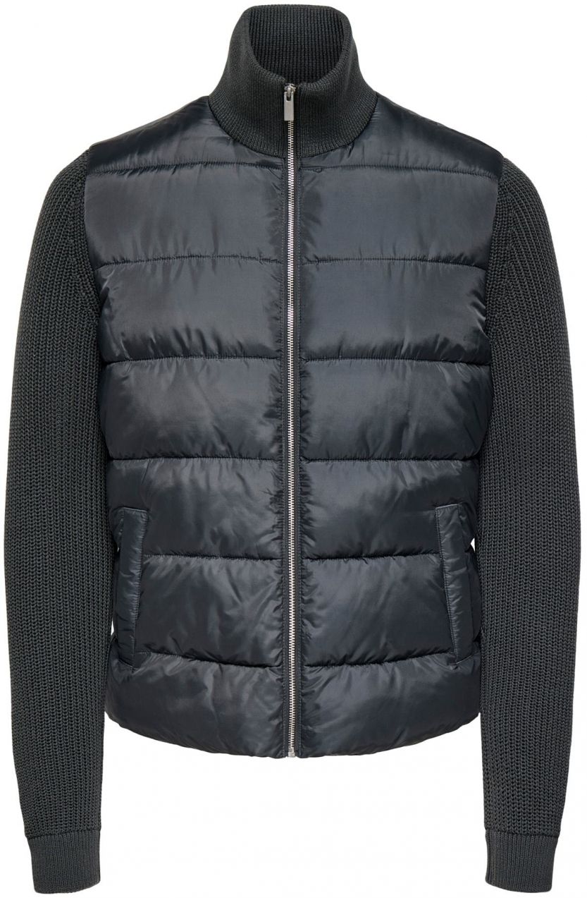 Only & Sons Prechodná bunda 'ONSMANE'  sivá