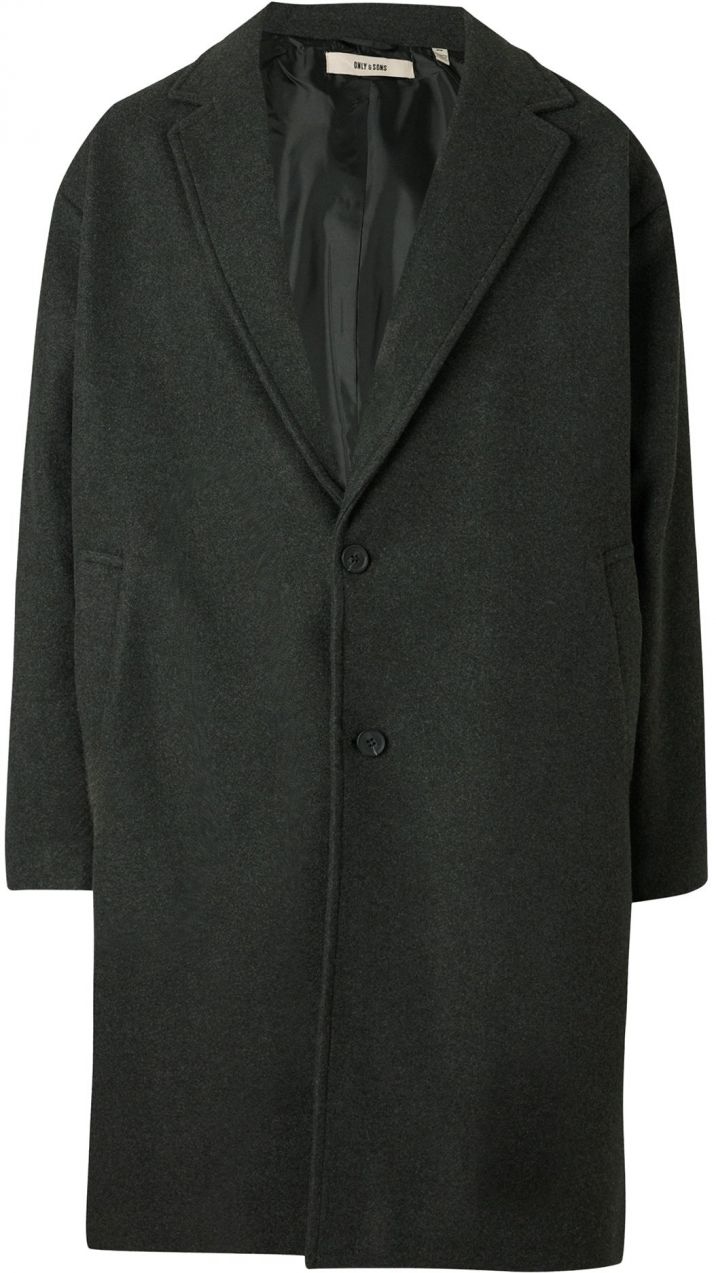 Only & Sons Prechodný kabát 'ONSWORF'  čierna