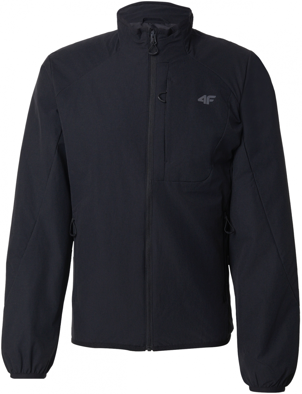 4F Outdoorová bunda  čierna