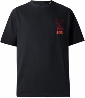 Only & Sons Tričko 'ONSACDC'  červená / čierna / biela