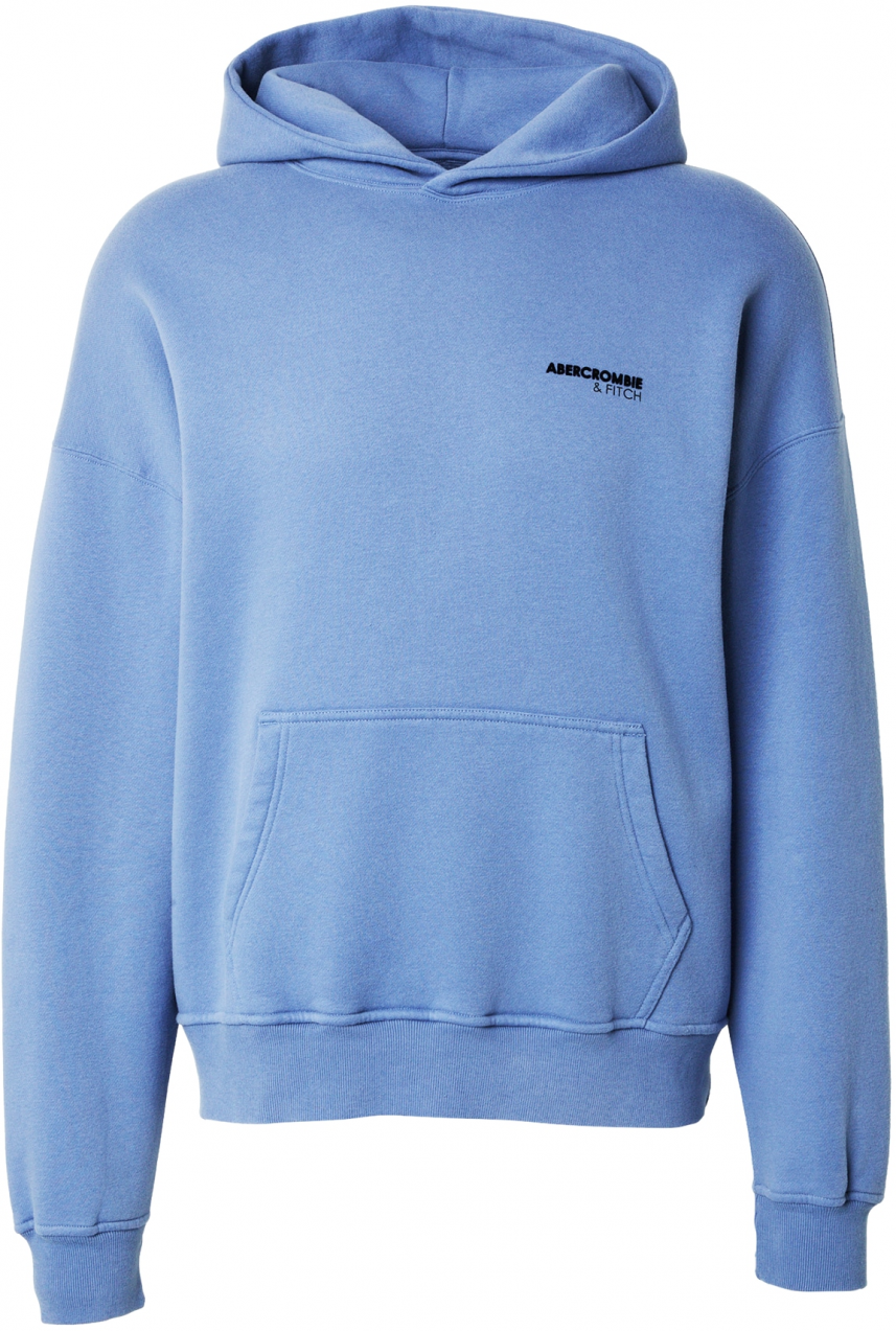 Abercrombie & Fitch Mikina  kráľovská modrá / čierna