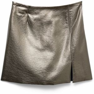 VERO MODA Sukňa 'VMNELLY'  sivobéžová