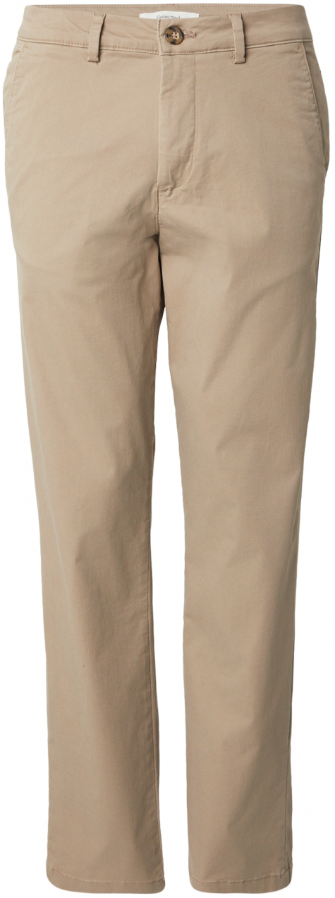 SELECTED HOMME Chino nohavice 'SLHZ196-DANIEL'  sivobéžová