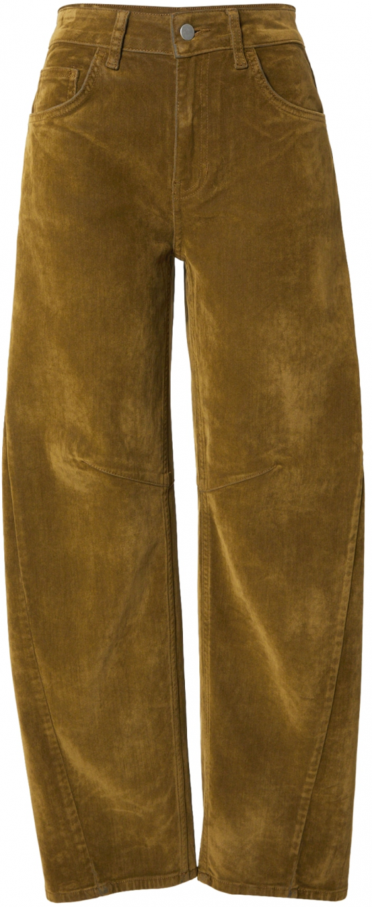 TOPSHOP Nohavice 'TULLE'  olivová