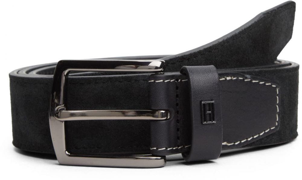 TOMMY HILFIGER Opasky 'DENTON'  čierna