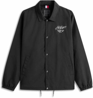 Tommy Hilfiger Big & Tall Prechodná bunda  čierna / biela
