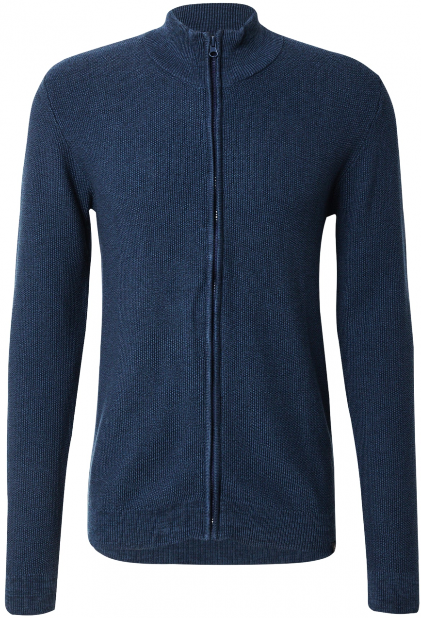 INDICODE JEANS Kardigán 'Marland'  námornícka modrá