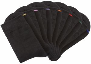 H.I.S Ponožky  čierna