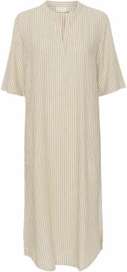 Kaffe Šaty 'KAMilia'  béžová / svetlobéžová