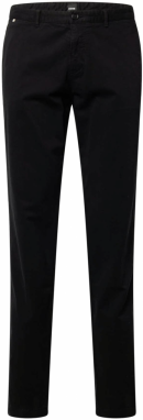 BOSS Chino nohavice 'Crigan'  tmavobéžová / čierna / biela