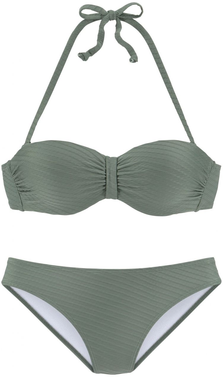 s.Oliver Bikiny  olivová / tmavozelená