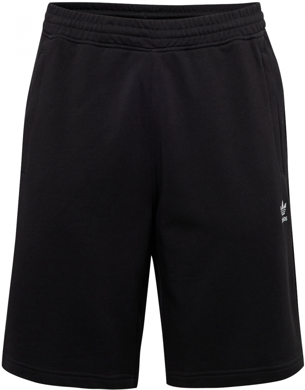 ADIDAS ORIGINALS Nohavice 'Essentials Trefoil'  čierna / biela