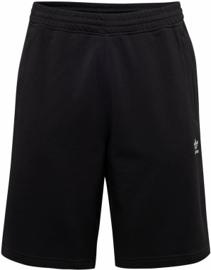 ADIDAS ORIGINALS Nohavice 'Essentials Trefoil'  čierna / biela