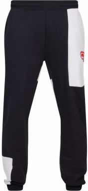 Ecko Unlimited Nohavice  červená / čierna / biela