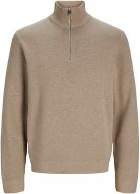 Jack & Jones Premium Sveter 'JPRBlamilano'  sivobéžová