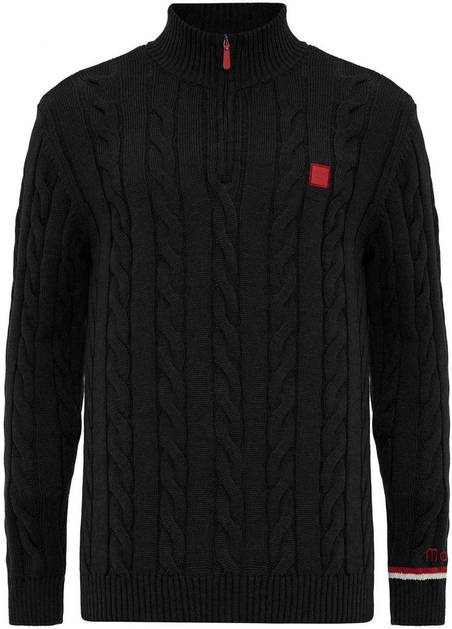 Moxx Paris Kardigán  námornícka modrá / červená / čierna