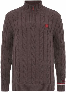 Moxx Paris Kardigán  hnedá / červená