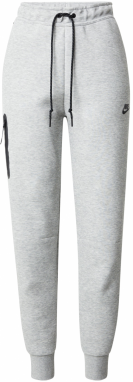 Nike Sportswear Nohavice 'TCH FLC'  sivá melírovaná