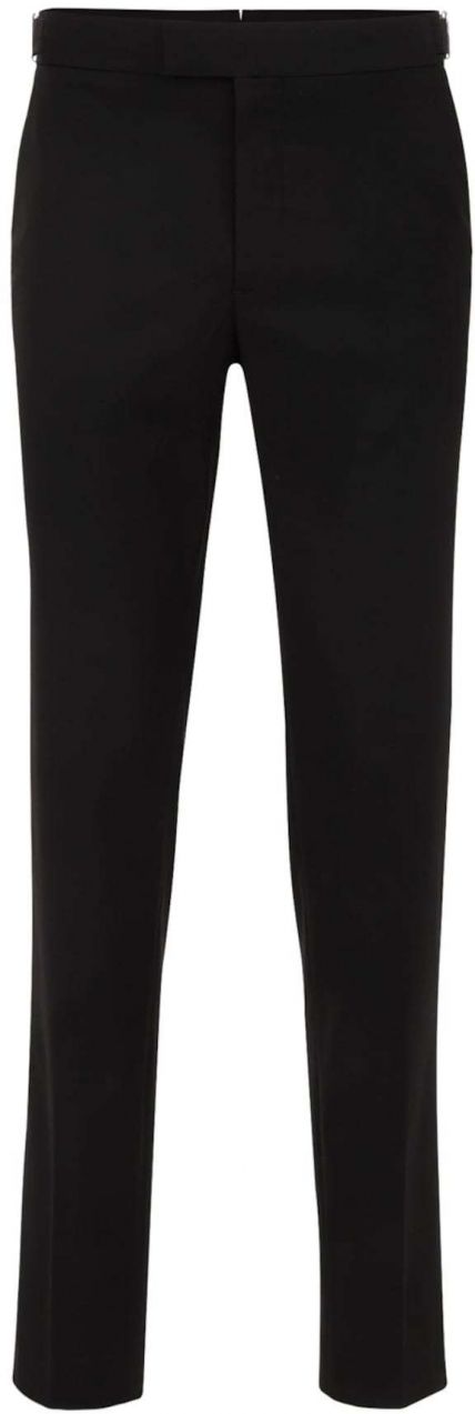 WE Fashion Nohavice  čierna