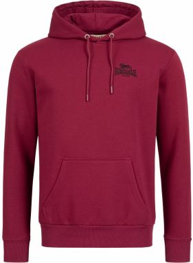 LONSDALE Mikina 'Talmine'  tmavočervená / čierna