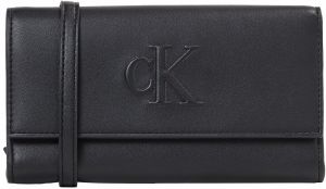 Calvin Klein Listová kabelka  čierna